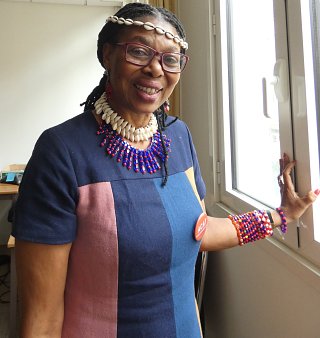Maximilienne Ngo Mbe, à Paris, le 16 avril 2025.